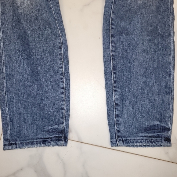 GOOD AMERICAN Good Legs High Waist Distressed Crop Skinny Jeans Size 6 / 29 - Picture 6 of 14